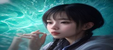 鲤鱼乡溪畔民宿外观，白墙黛瓦院落面朝溪流，窗台摆放鲜花，画面温馨自然有生活气